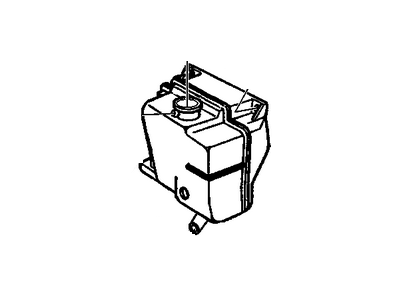 GM 15678943 Tank Assembly, Radiator Surge