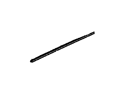 GM 92114483 Weatherstrip, Front Side Door Lower