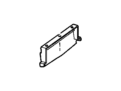 GM 3536683 Cover Assembly, Rear License Pocket Trim