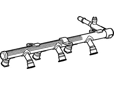 2008 Saturn Vue Fuel Rail - 12602057