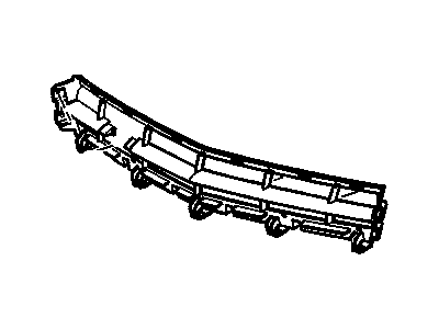 10322190 GM Radiator Lower Grille Illustration 1 of 1