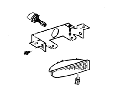 GM 12336085 Lamp Asm,Front Fog (L.H. Oldsmobile)