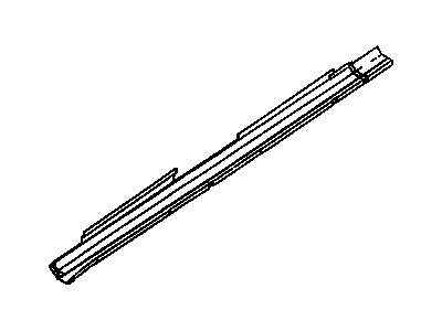 10242707 GM Rocker Outer Panel Illustration 1 of 1