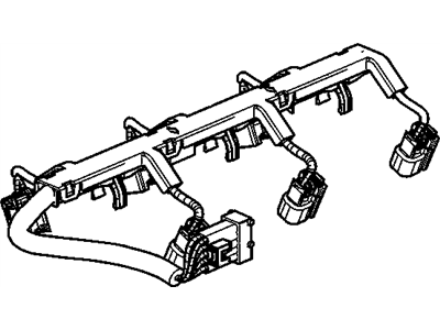 GM 19329007 Harness Asm,Fuel Injector Wiring