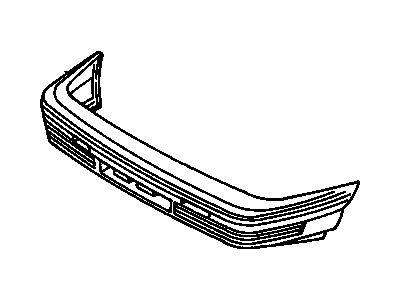 GM 22537827 Rear Bumper Cover