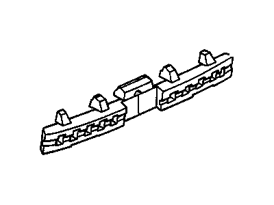 GM 22542959 Absorber, Rear Bumper Fascia Energy