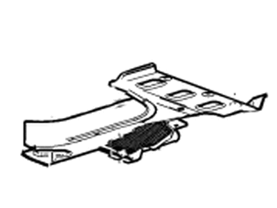 GM 23258345 Deflector Assembly, Underbody Rear Air