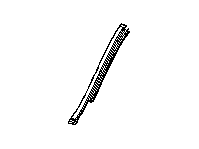 15100760 GM Molding, Windshield Side Reveal Illustration 1 of 1