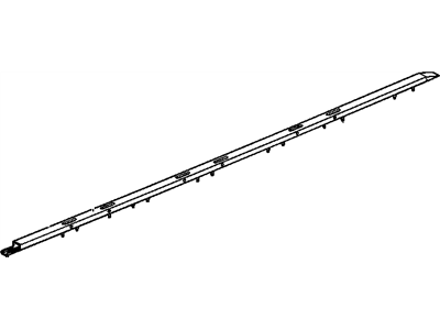 15746284 GM Track Assembly, Rear Seat Adjuster Illustration 1 of 1