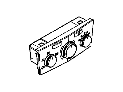 GM 13269406 Control,Heater *Charcoal Metal