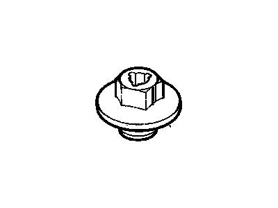 GM 24441454 Nut,Body Wiring Harness Connect