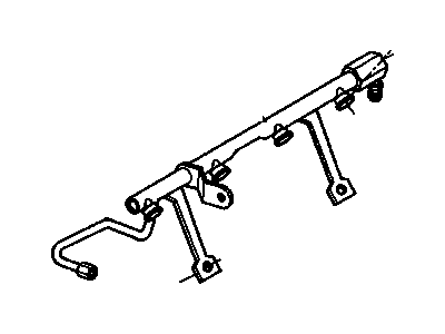 Pontiac Fuel Rail - 10040421