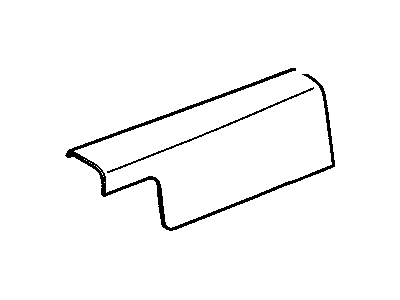GM 15800796 Plate Assembly, Front Side Door Sill Trim *Light Cashmere