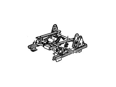 GM 19127251 Adjuster Asm,Driver Seat *Wheat