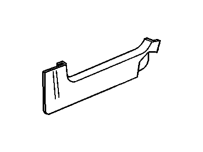 GM 10238580 PLATE, Front Door Sill