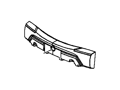 GM 10421319 Absorber, Front Bumper Fascia Energy