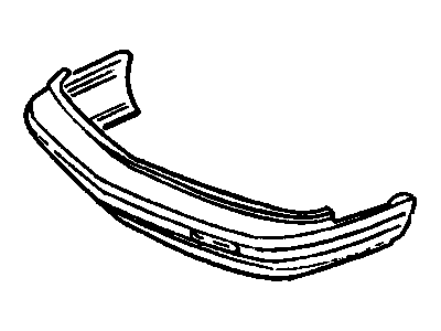 1992 Oldsmobile 98 Bumper - 25622056