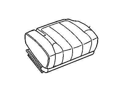 GM 88956740 COVER, Rear Seat Cushion