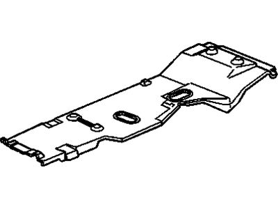 GM 15740470 Shield, Catalytic Converter Heat