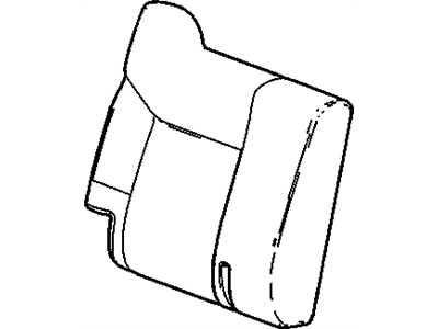 GM 19127977 Pad,Rear Seat Back Cushion