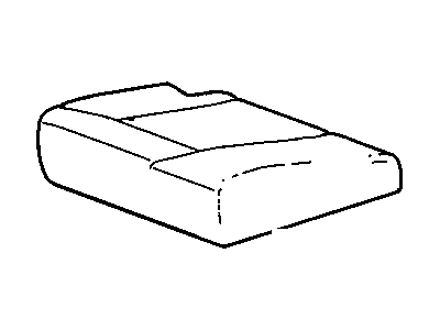 Hummer H2 Seat Cushion Pad - 19127675