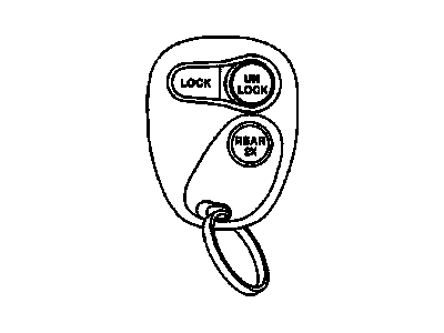 GM 16245105 Transmitter,Remote Control Door Lock