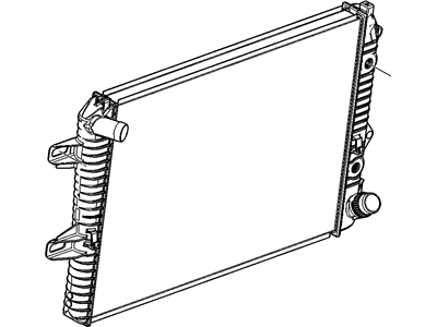 GM 15914079 Radiator Assembly