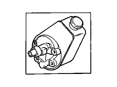 1992 Chevrolet P30 Power Steering Pump - 26020780