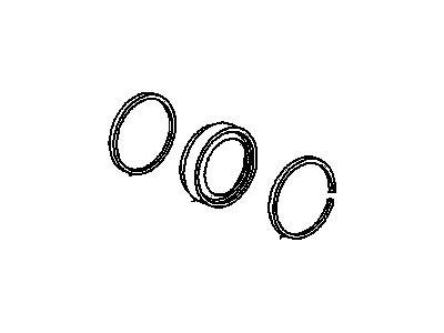 2005 Saturn Ion Brake Caliper Repair Kit - 22688635