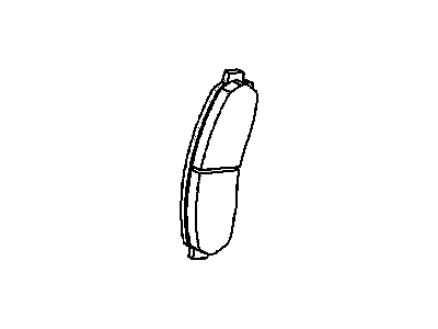 2003 Saturn Ion Brake Pad - 22688646