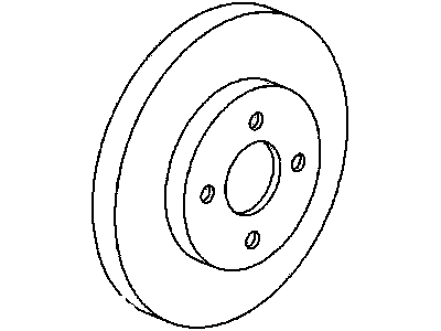 GM 25836294 Rotor, Front Brake