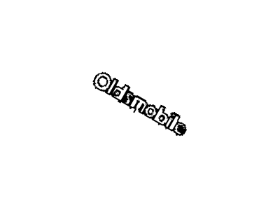 Oldsmobile Custom Cruiser Emblem - 20000969