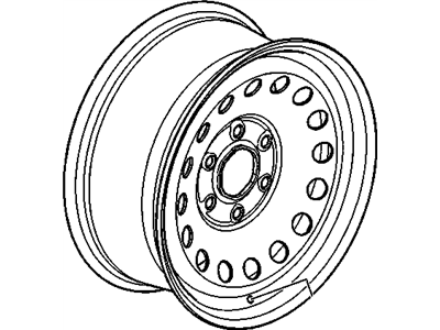 Cadillac Spare Wheel - 9597227