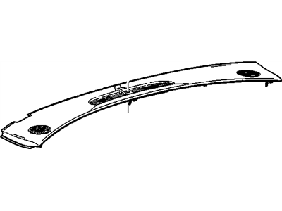2005 Buick Rainier Dash Panel Vent Portion Covers - 15135207