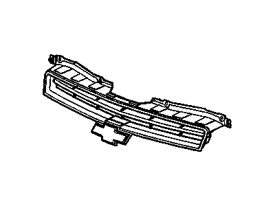 GM 22830011 Grille Assembly, Radiator Upper