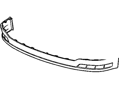 GM 15290959 Deflector, Front Air