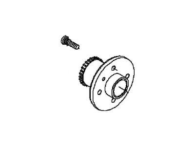 GM 96471775 Hub,Rear Wheel