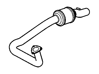 2002 Chevrolet Express Catalytic Converter - 15070531