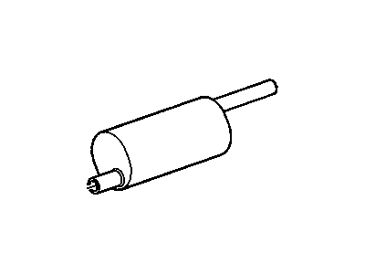 GM 15989736 Exhaust Muffler Assembly