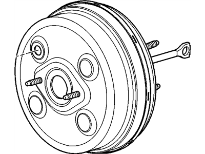GMC Sierra Brake Booster - 25801713