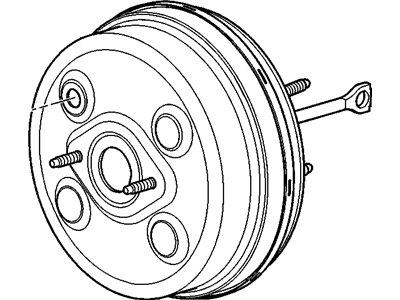 2009 GMC Sierra Brake Booster - 19417213