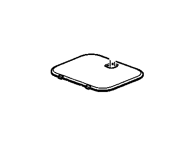 15134318 GM Cover Assembly, Rear Floor Stowage Compartment *Cashmere E Illustration 1 of 1