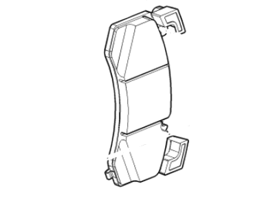 GM Brake Pad - 84987498