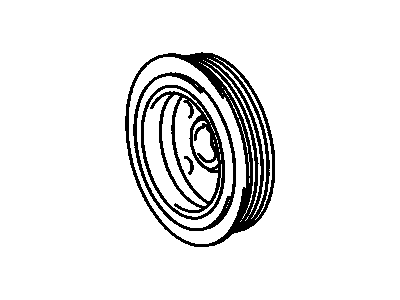 GM 19185575 Pulley,Crankshaft