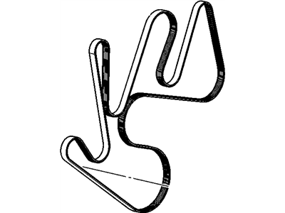 2015 GMC Sierra Drive Belt - 12656798