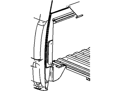 GM 52369128 Pin, Cng Tank Strap