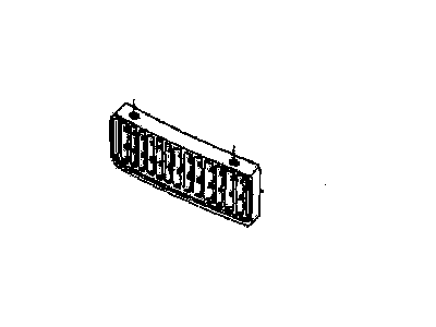 GM 10013169 GRILLE ASM,RAD LWR