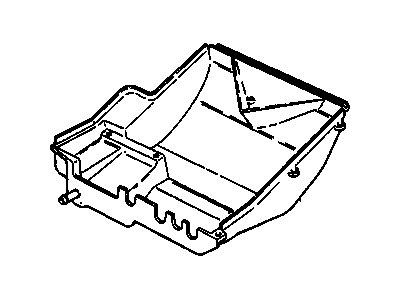 GM 52457367 Cover,Heater Core