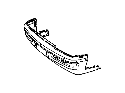 GM 25526452 Front Bumper Cover