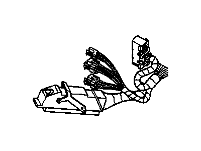 GM 12130496 HARNESS, Electronic Brake Control